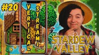 Stardew Valley (Vertical Stream): A New Adventure Begins | First Playthrough!