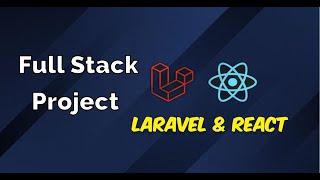 Laravel + React.js Full Stack CRUD and Authentication Project