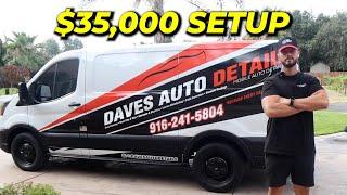 Breaking Down My $35,000 Detailing Setup - Daves Auto Detailing