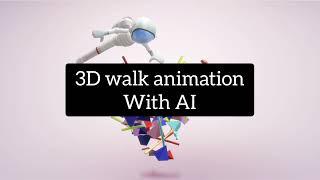 AI 3D animation generator for beginners. Simple and fast online software. 2D to 3D.