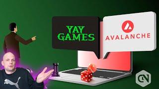 AVALANCHE AVAX PROJECTS YAY GAMES NFT METAVERSE PLAY TO EARN CRYPTO GAME REVIEW!?!