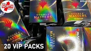 $2500 This Time: Opening 20 Double Masters VIP Packs With Pricing!