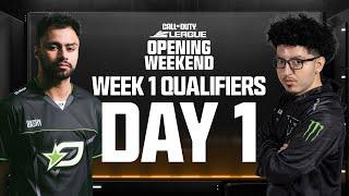 Call of Duty League Major I Qualifiers | Week 1 Day 1