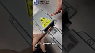 Ultrasonic welding does not need to add any auxiliary materials #ultrasonicwelding #machine