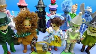 2008 MADAME ALEXANDER THE WIZARD of OZ set of 12 McDONALD'S HAPPY MEAL COLLECTIBLES VIDEO REVIEW