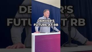 What Will The Broncos Do At Running Back This Offseason? #nfl #broncos #shorts