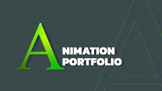 ANIMATION PORTFOLIO  SHOWREEL- 2021