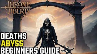 Beginners Guide To Deaths Abyss Level 50 Dungeon In Throne And Liberty