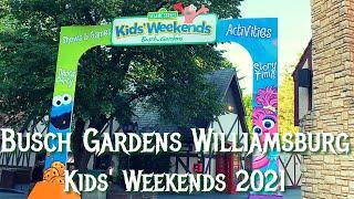 Busch Gardens Williamsburg Kids' Weekends 2021 | Sesame Street | Busch Gardens June 2021