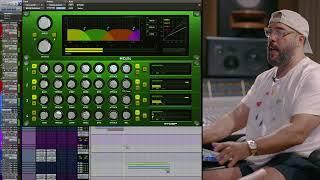 Jaycen Joshua mixing group vocals for C. Tangana | Sneak Peek