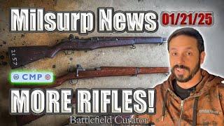 Big NEWS Regarding CMP M1 Garand and Bolt Action Rifles! Also Looking at What They Have There?