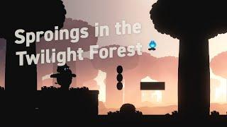 Sproings in the Twilight Forest: ALL WONDER SEEDS, Purple Coins 100% Walkthrough! Super Mario Wonder