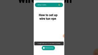 How to set up wire tun vpn