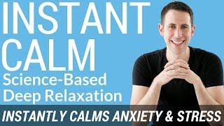 Deep Relaxation Hypnosis for Stress Relief, Anxiety Relief, and Instant Calm (Science-Based)