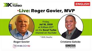  LIVE! Excel Turbo with Roger Govier MVP, from Technology 4 U!