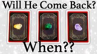 WILL HE/SHE COME BACK TO ME? AND WHEN? ~ PICK A CARD (Timeless)