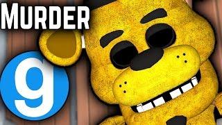 FIVE NIGHTS AT FREDDY'S MURDER | Five Nights at Freddy's Garry's Mod - MURDER WITH SUBS #2