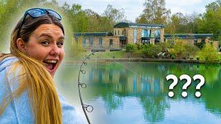 A MILLIONAIRE Let Us Fish His Backyard Pond!