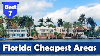 Top 7 Cheapest Places to live in Florida, USA