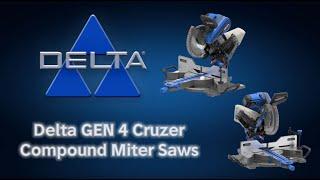 Delta Machinery Cruzer Miter Saw Gen 4