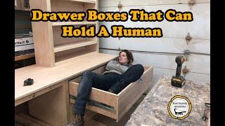 DIY Oversized Drawer Boxes: Woodworking Tutorial