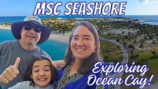 Amazing Time On Ocean Cay Marine Reserve, MSC's Private Island, While Aboard The MSC Seashore!