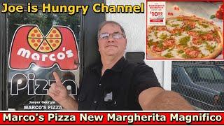 Marco's Pizza New Margherita Magnifico Review * Limited Time Offer * Joe is Hungry 