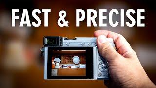 FAST & PRECISE AUTO FOCUS Using Micro Four Thirds Camera