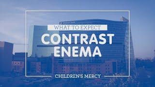 Pediatric contrast enema: what to expect