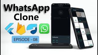 WhatsApp Clone Flutter 3.3 Tutorial | EPISODE 8 | Custom Media Picker