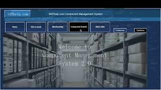 Component management sysytem teaching