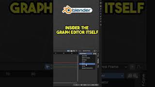 HUGE Graph Editor UPDATES in Blender 3.5! #shorts #blender3d  #animation