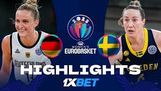 Germany  tops Sweden  in their FIBA #EuroBasketWomen 2025 opener
