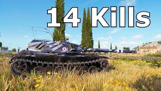 World of Tanks Bat.-Châtillon Bourrasque - 14 Kills 6,8K Damage