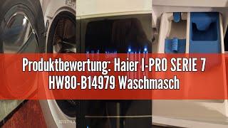 Produktbewertung: Haier I-PRO SERIE 7 HW80-B14979 Waschmaschine / 8 kg / A - beste Effizienz / Direc