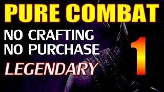 Extreme Skyrim Pure Combat Walkthrough - NO CRAFTING, NO PURCHASE - 1H 80 Challenge - Part 1