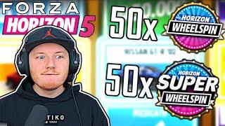 100+ WHEELSPINS durchballern!! | Forza Horizon 5