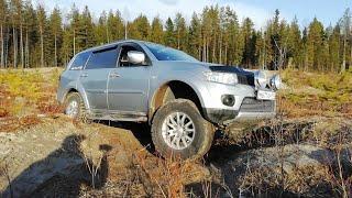 Pajero sport 2. "Битва" подвесок) - Риф, против стока. Вибростенд и немного Offroad