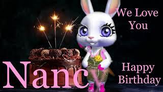 Nancy Birthday Song - Happy Birthday Dear Nancy