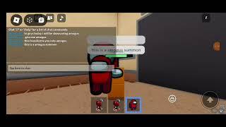 SHOWCASING AMOGUS ITEMS!!!|| Roblox [FREE ADMIN] Random Elevator