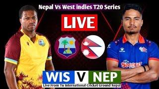 LIVE: Nepal vs West indies cracicket live | Nep vs Wi a live | Nepal cricket live P3