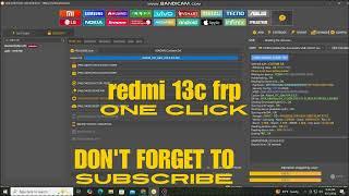 #redmi  13c frp unlock tool