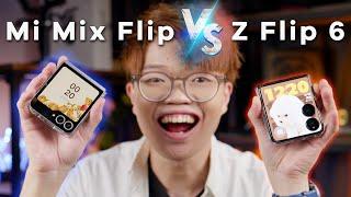 小米 MIX FLIP VS SAMSUNG GALAXY Z FLIP 6 全比較，1個原因可以狗沖小米！