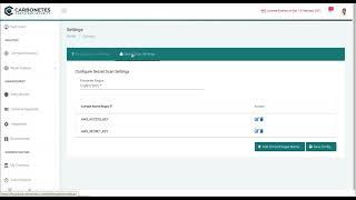 Carbonetes Settings