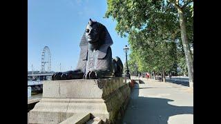 Лондон. Прогулка по набережной Темзы. London. Walking the Thames path.