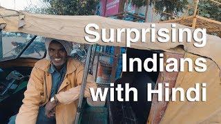 Foreigner Surprising Indians with Hindi (WARNING Smiles Galore!)