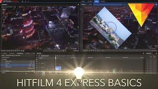 Hitfilm 4 Express Beginner's Tutorial - Adding video, music, effects, text and exporting