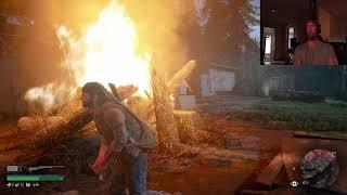 Storming a camp in Days Gone PC...