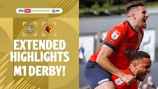 M1 DERBY! | Luton Town v Watford extended highlights