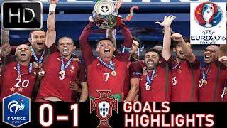 Francia vs Portugal (0-1) Resumen y Goles | Final Eurocopa 2016